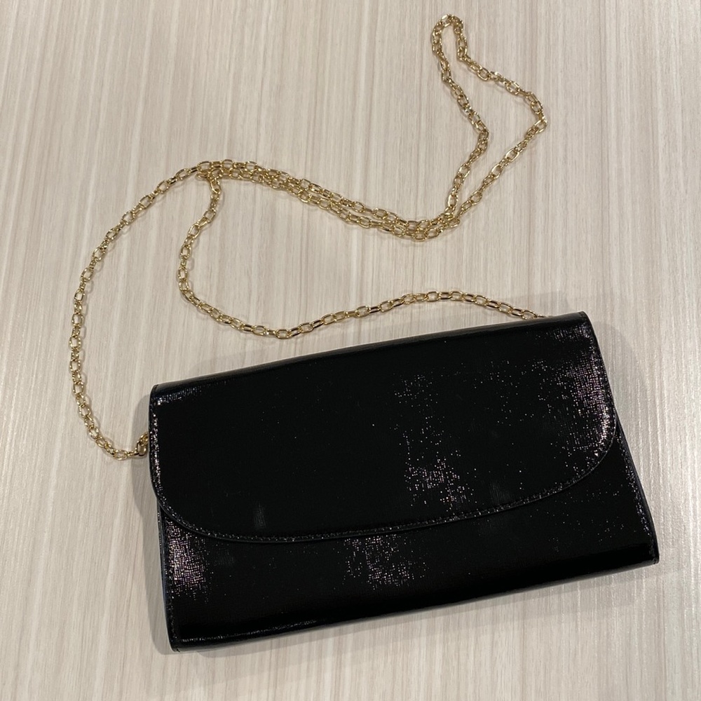 Black clutch/crossbody
